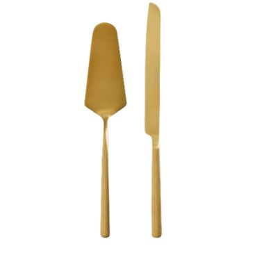 Country Road Cake Server Set Gold